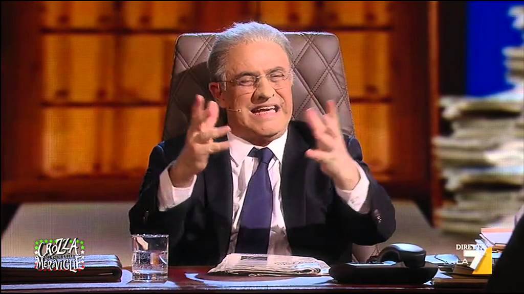 Crozza-De Luca contro Bruxelles