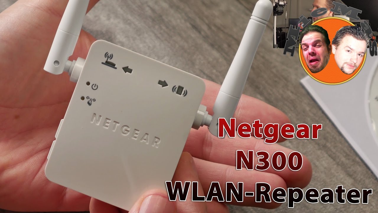 Netgear N300 WLAN-Repeater [Deutsch] 4K