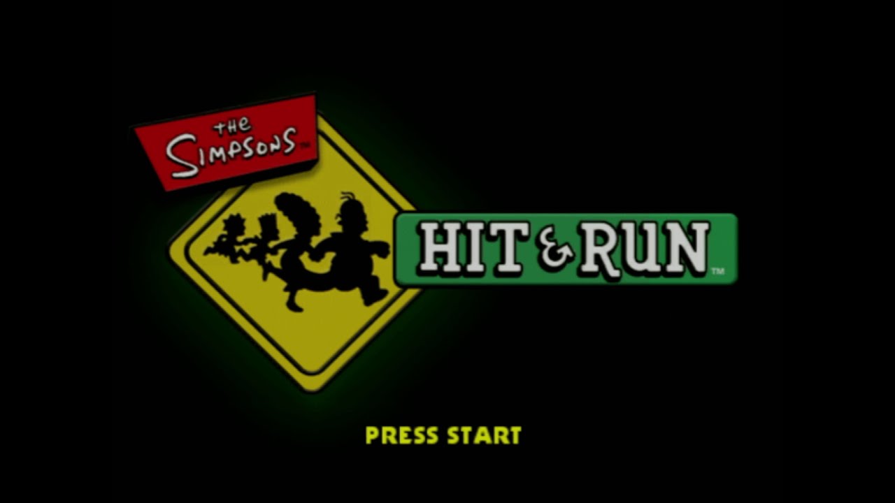 Opening to The Simpsons Hit and Run (US XBOX Game, 2003)