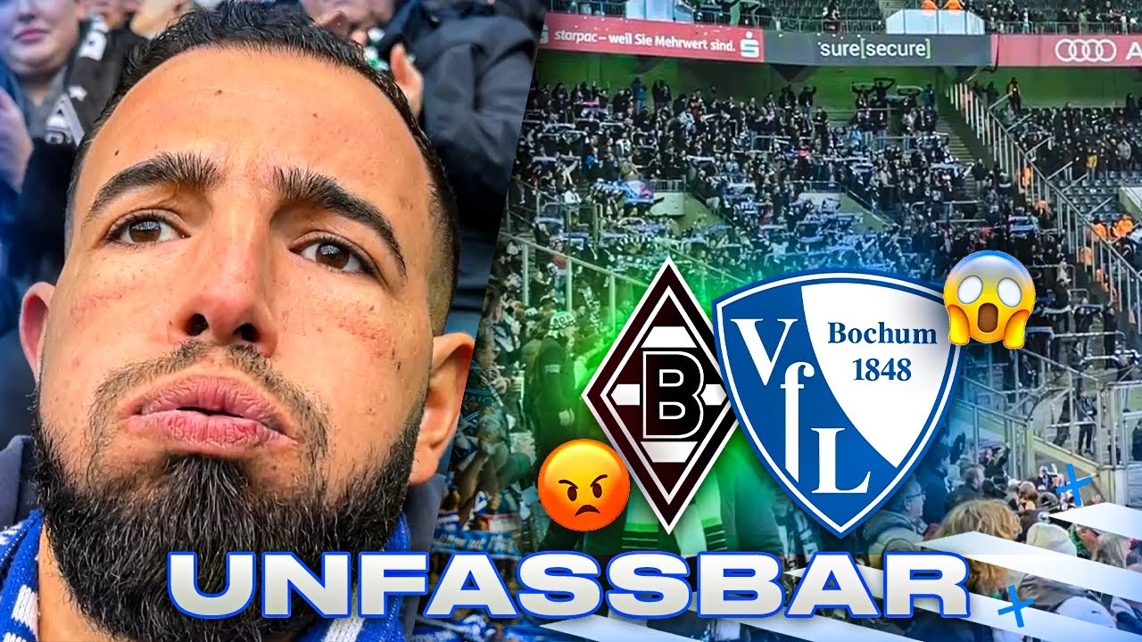 Ich bin maßlos enttäuscht 😞 | Gladbach vs VfL Bochum | Stadion Vlog