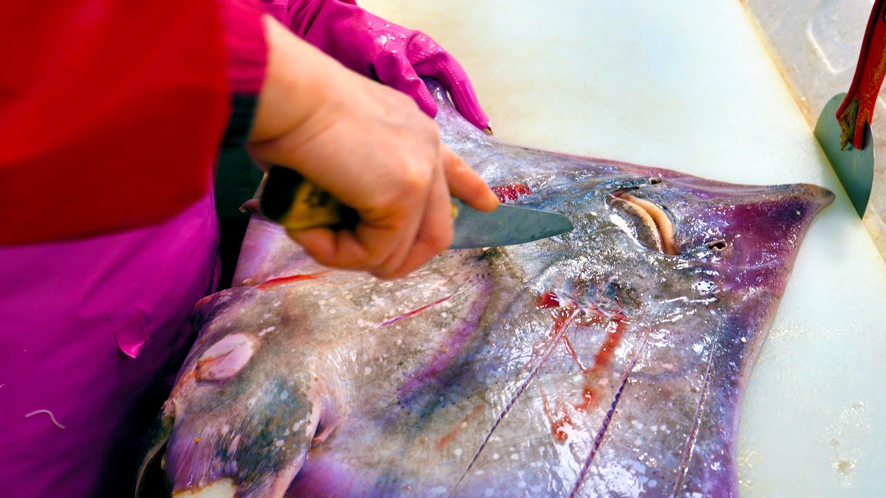 Давай обрежем милую рыбу и съедим ее - Корейская кухня