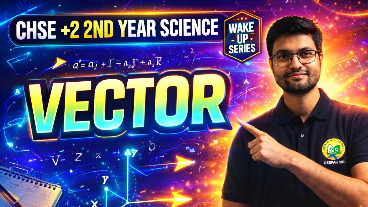 Mathematics Selection Questions With Answer Discussion | Vector | Wake Up Series | CHSE2026