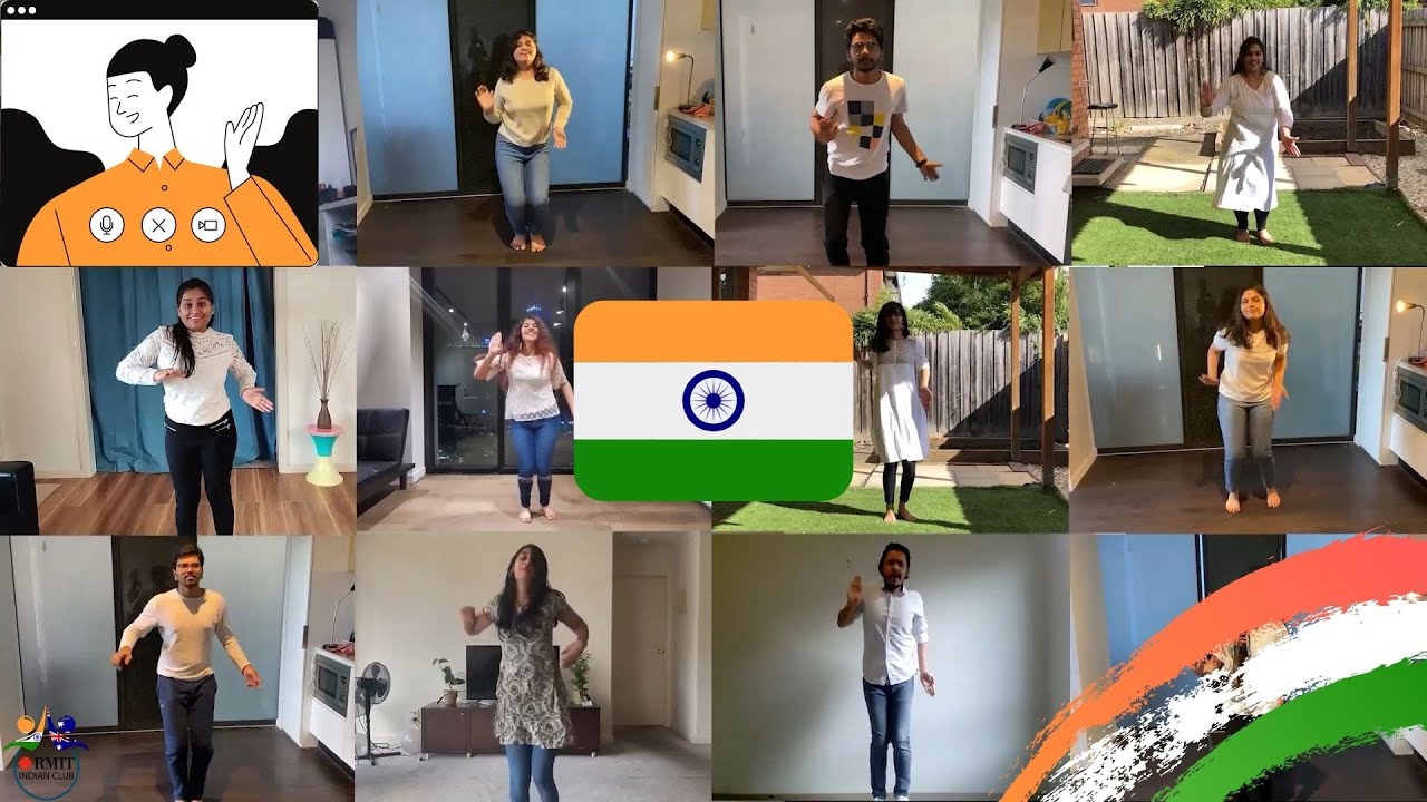 Virtual Indian Independence Day Performance in Covid-19 Lockdown| Group Dance Video |RMIT University