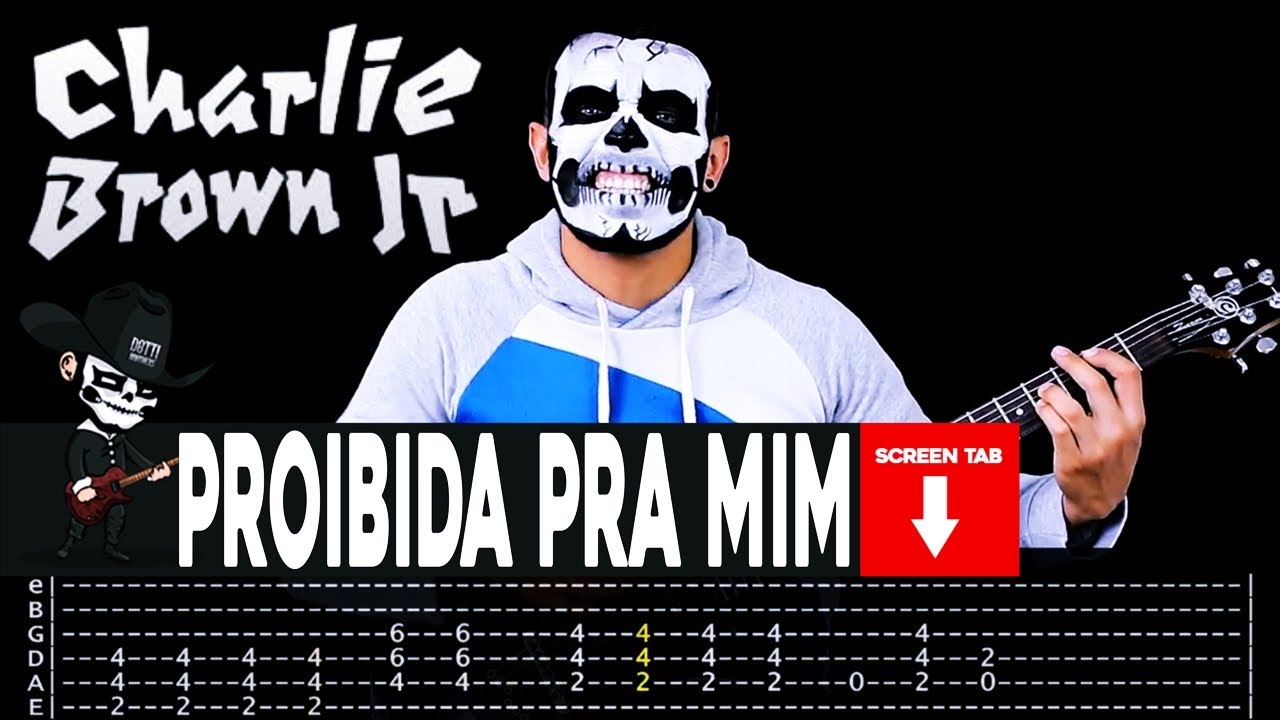 【CHARLIE BROWN JR.】[ Proibida Pra Mim ] cover by Masuka | LESSON | GUITAR TAB