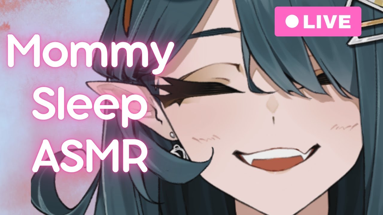 【3Dio ASMR】 Mommy Softly Brushes You To Sleep ❤️ 【Vtuber】