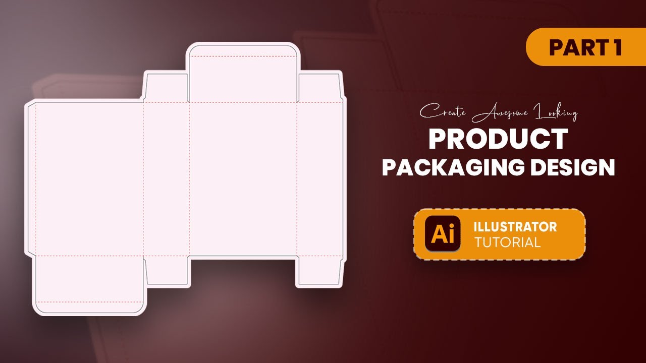 Packaging Design In Illustrator (Complete Process) - Hindi/Urdu