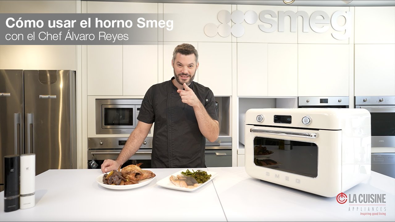 Cómo usar el horno de vapor combinado Smeg con Álvaro Reyes