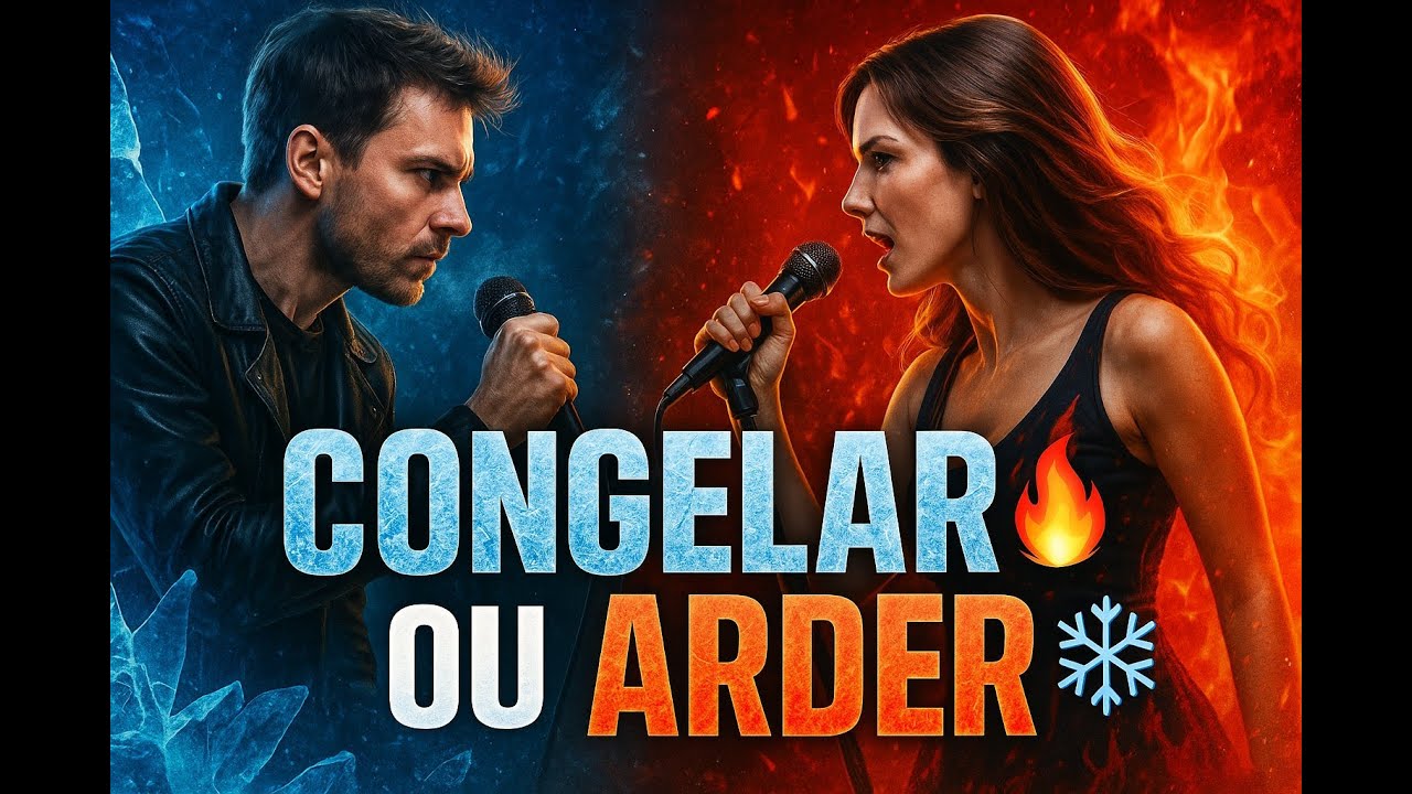 🔥❄️ Congelar Ou Arder ❄️🔥 | Marco Indomável & Lyra (Rock Emo Dueto)