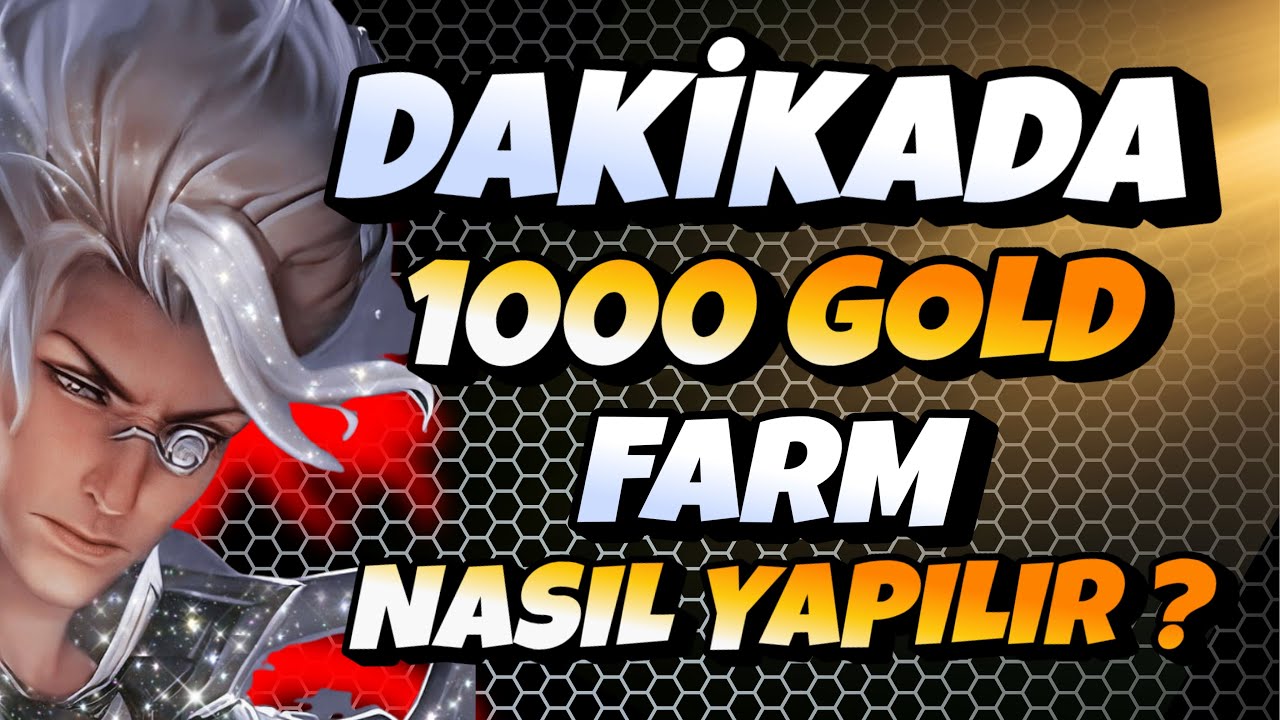 DAKİKADA 1K FARM NASIL YAPILIR ? AYAĞINLA MAÇ TAŞIMA TUTORİAL / NATANLA GLOBALE DOĞRU