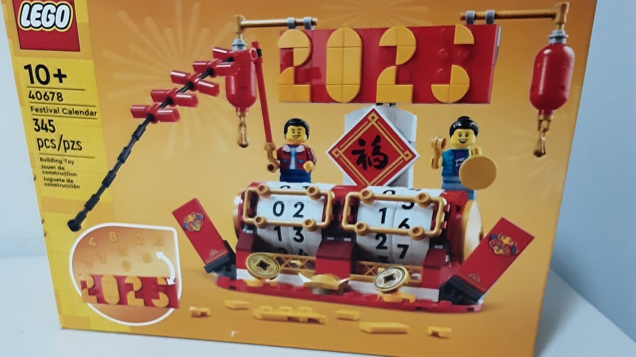 #lego Festival Calendar 40678 Speed build. 