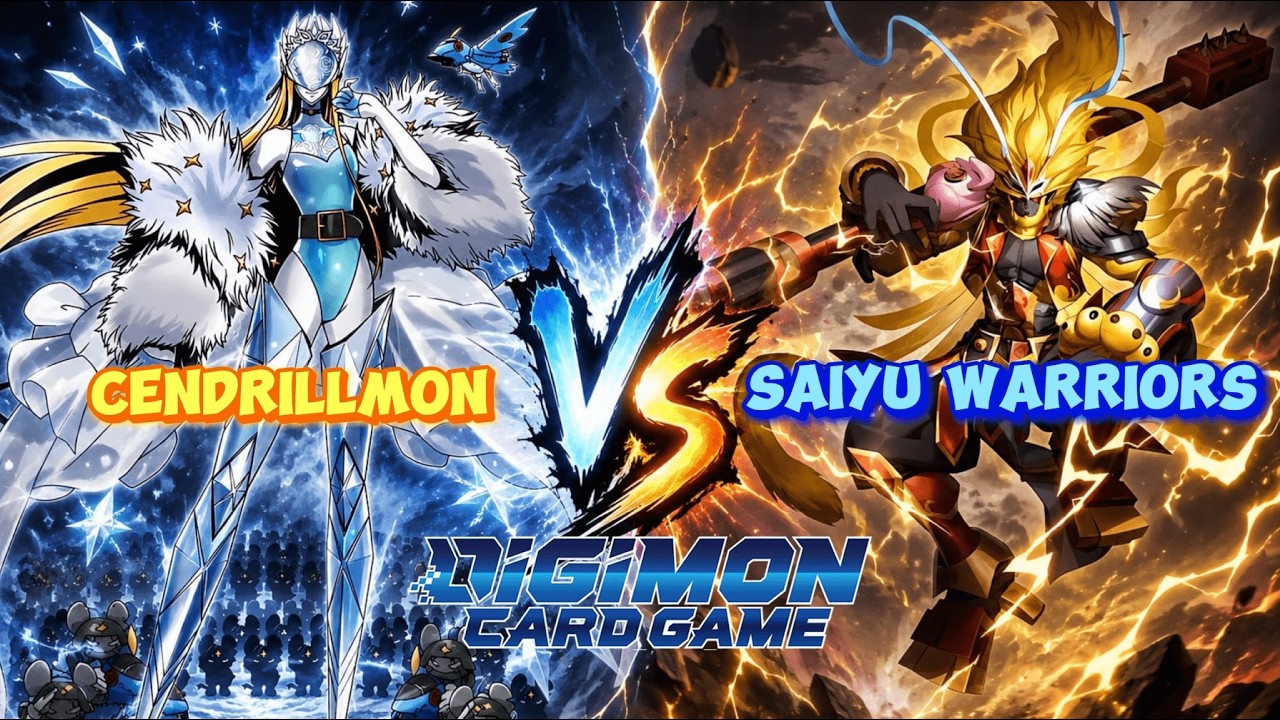 Cendrillmon vs. Saiyu Warriors | Digimon TCG | Digimon Card Game