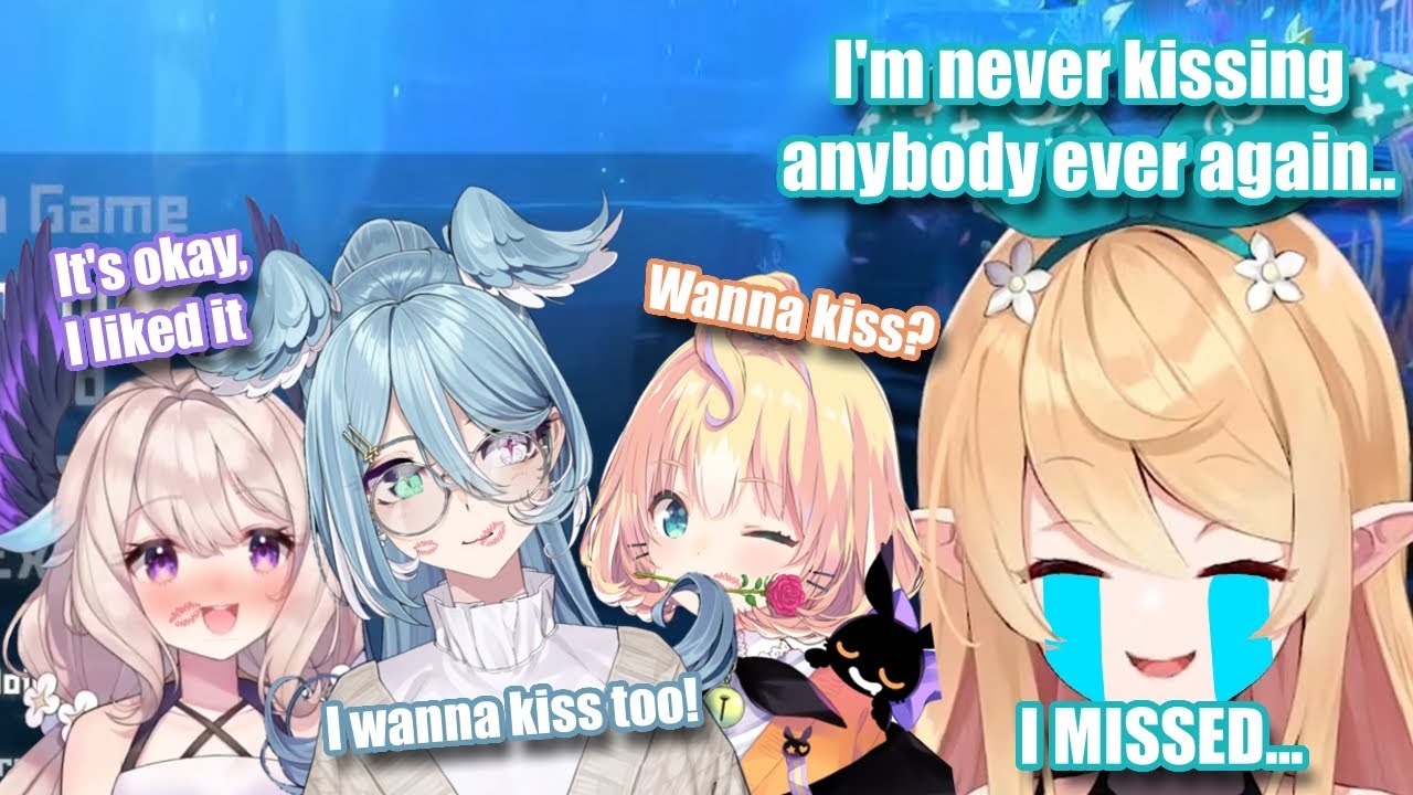 Pomu's kissing adventures in Canada and how she failed at kissing Elira 【NIJISANJI EN】