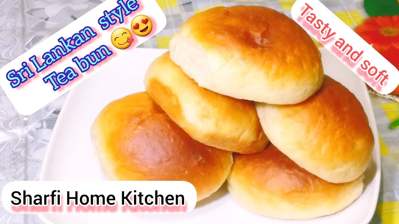 How to make Sri Lankan style Tea bun/Tea bunis