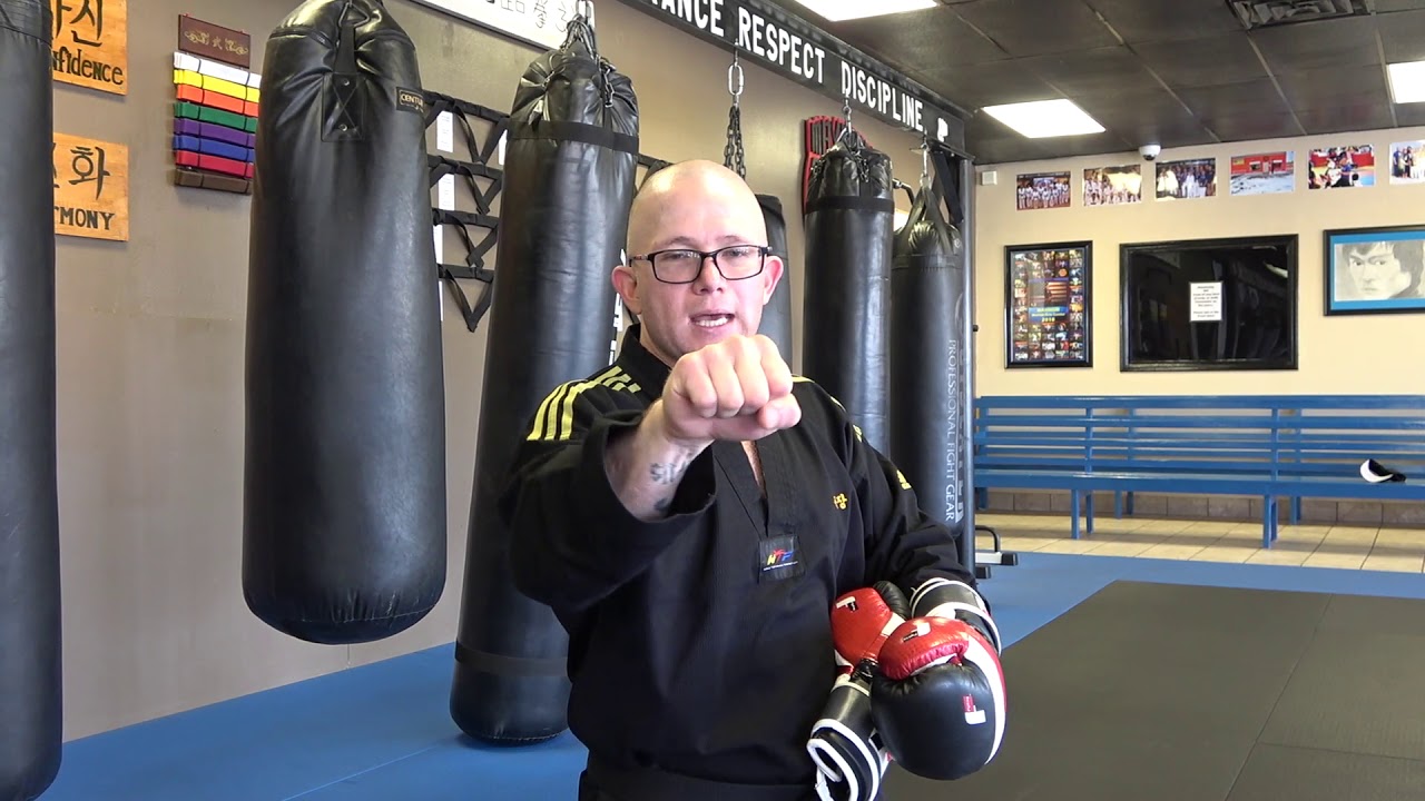 Spinning Backfist in Combination- Step by Step Tutorial