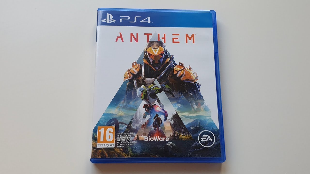 Anthem PS4 Unboxing