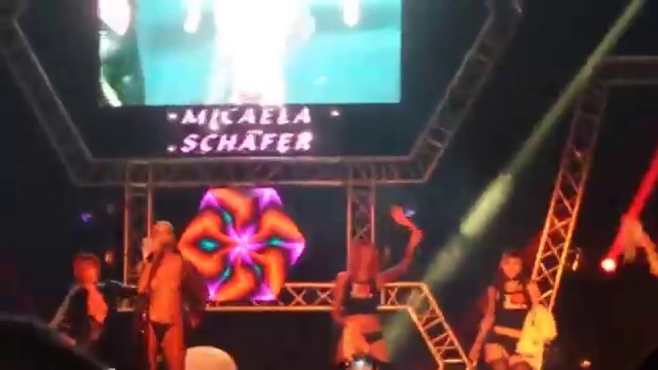 Micaela Sch&auml;fer Venus Song Auftritt 17.10.2015 Teil 1