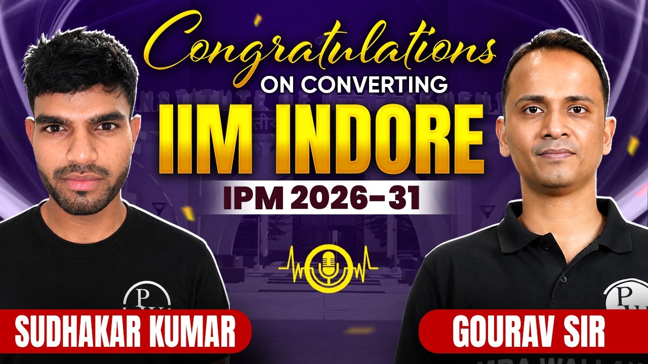 IIM Indore IPM 2026 Success Story 🔥 | How He Cracked IPMAT with Boards | Complete Topper Interview