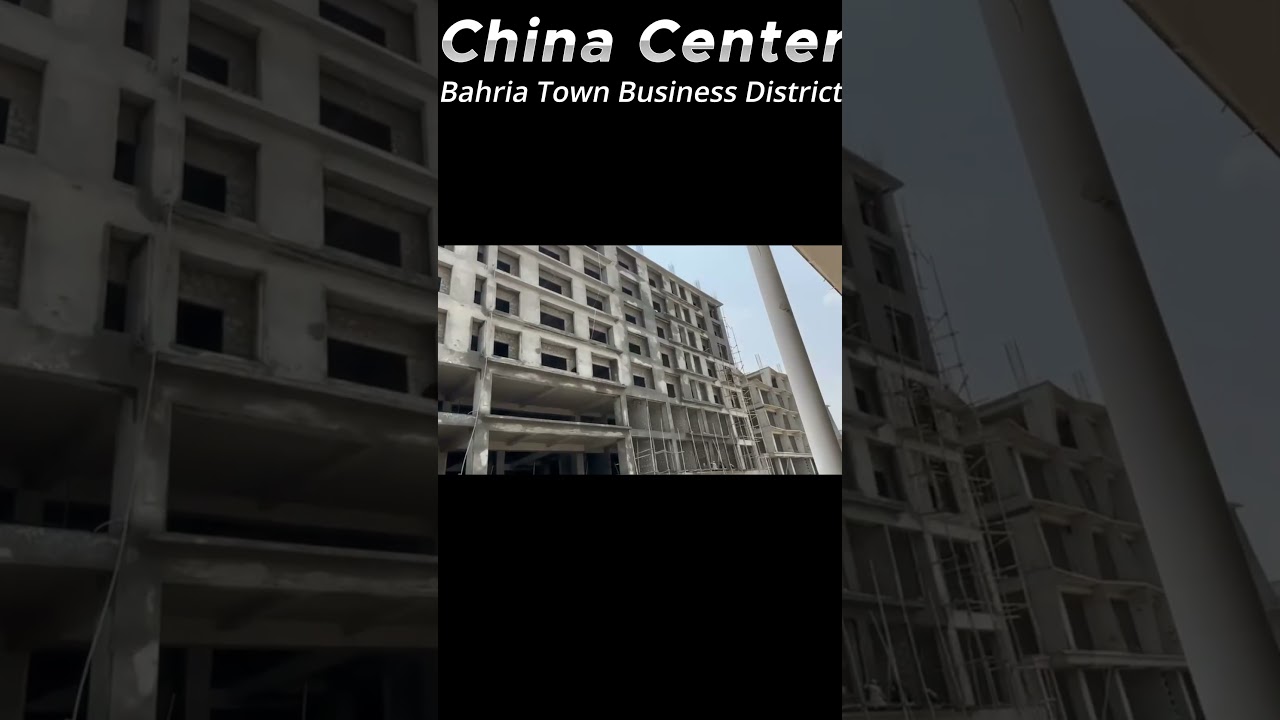 China Center Business District | Bahria Town Phase 8 | Ready Shops on installments