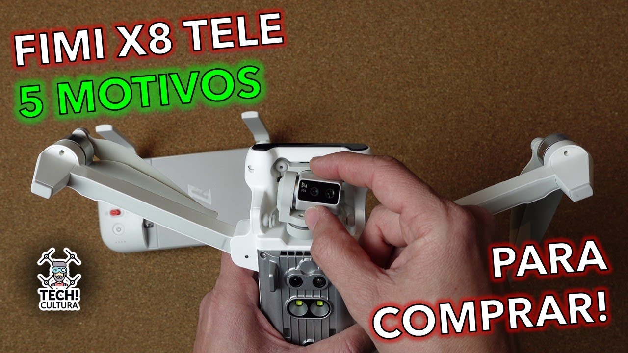 Drone Fimi X8 Tele - Entenda se vale a pena comprar este drone