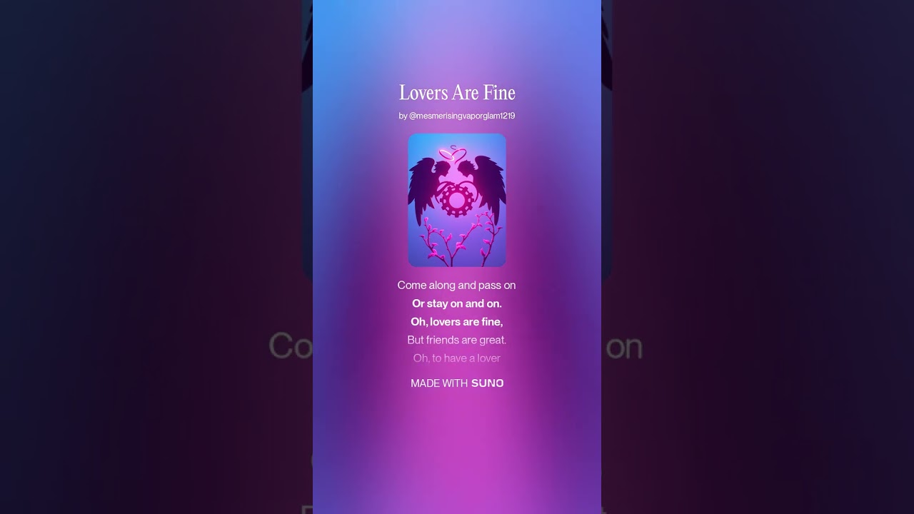 Lovers Are Fine but Friends Are Great - (1 of 2) - Rock music genre