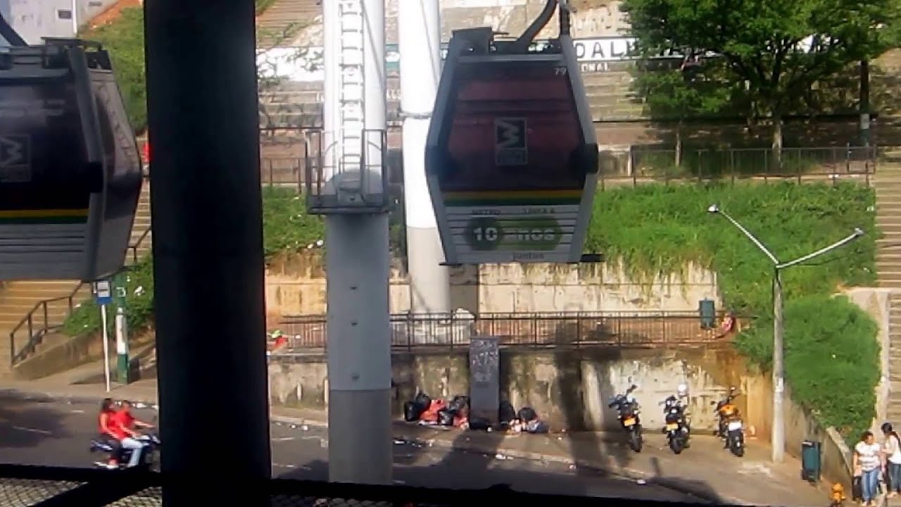 METRO CABLE LINEA K MEDELLIN