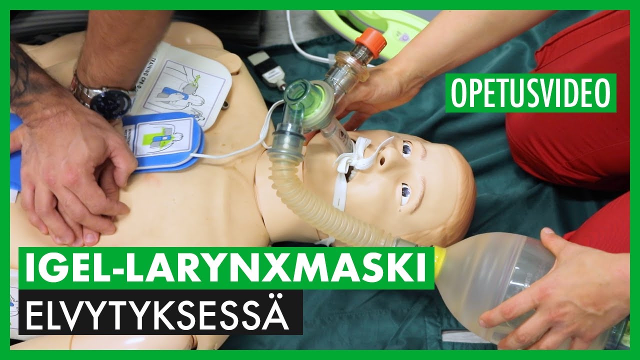 ENSIHOITO | iGel-larynxmaski elvytyksessä (opetusvideo)