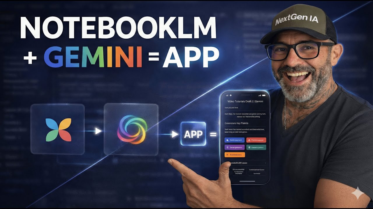 NotebookLM + Gemini: FUSION BRUTAL  para crear APP's  en Google AI