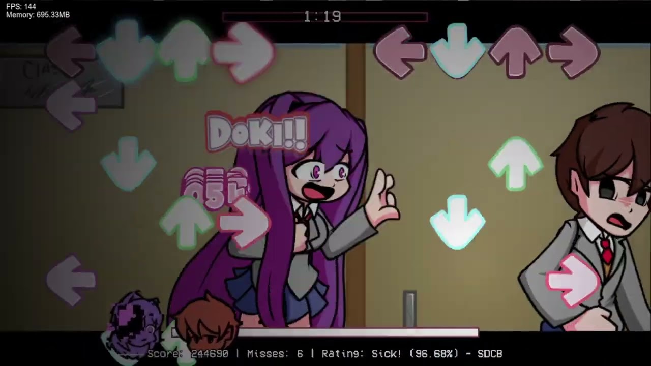 Your Demise (Demise but Yuri and MC)