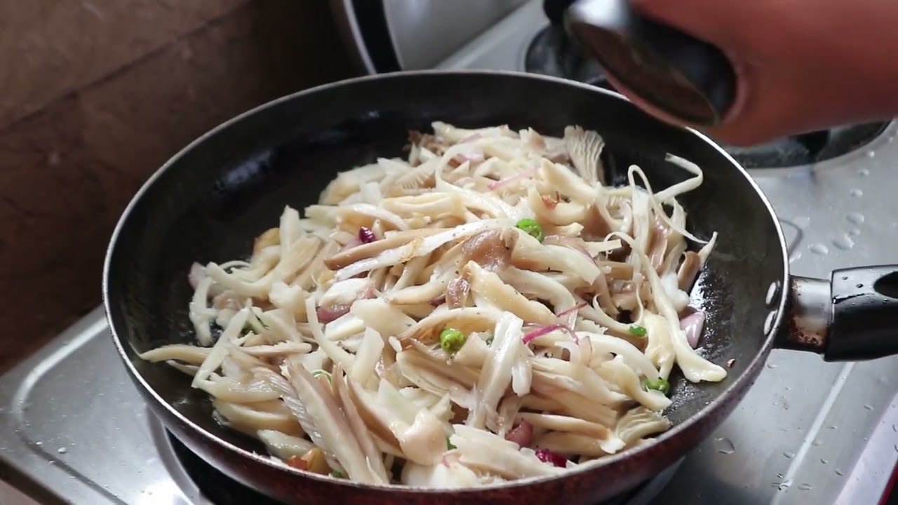 VERY Easy! VERY Healthy! Oyster Mushroom Recipe