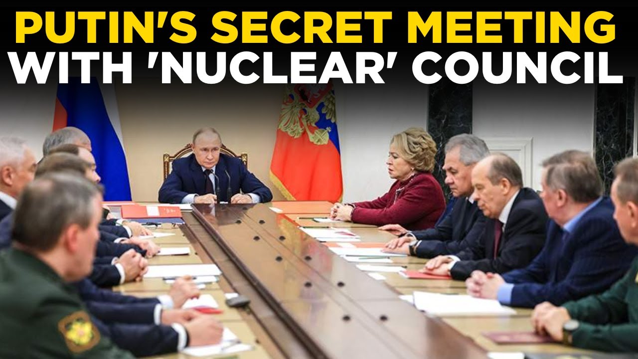 PUTIN Live: Russian President Putin Meets With Security Council | Russia Latest News | Ukraine