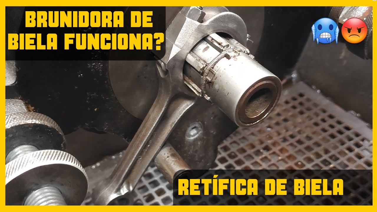 BIELA TEM RETÍFICA? COMO RECUPERAR UMA BIELA?? BRUNIMENTO DE BIELA MOTOTESTE!!!