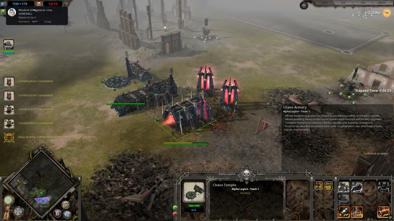 Dawn of War - Kaurava Campaign Walkthrough 41 (Chaos)