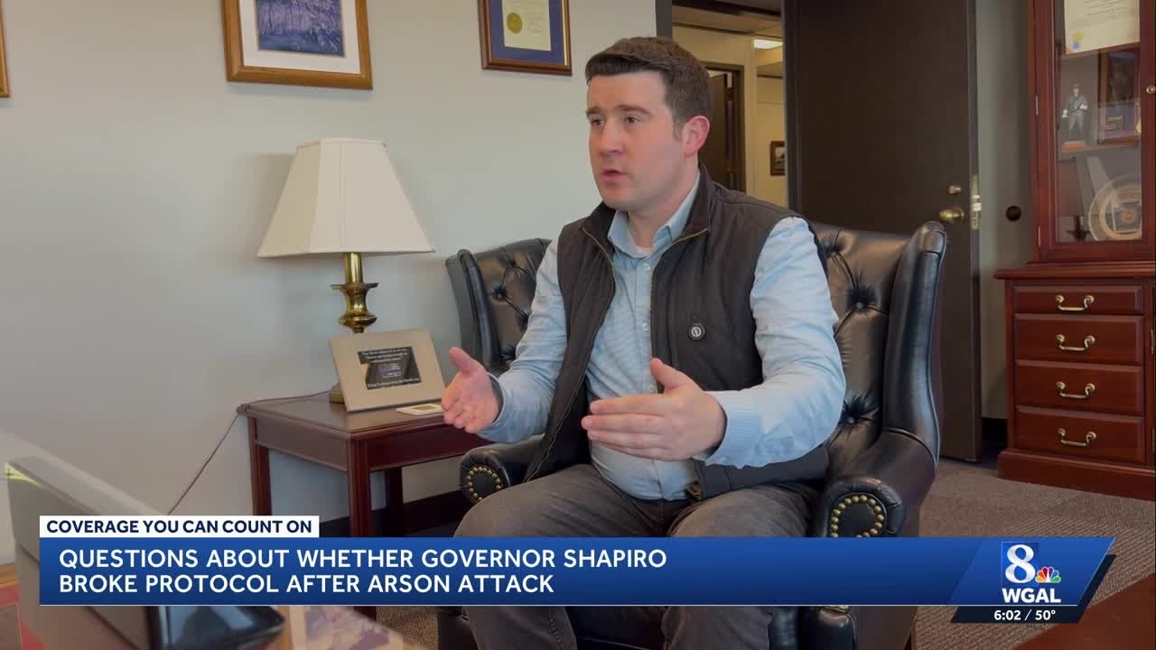 Acting PSP chief: Governor didn't break protocol after arson