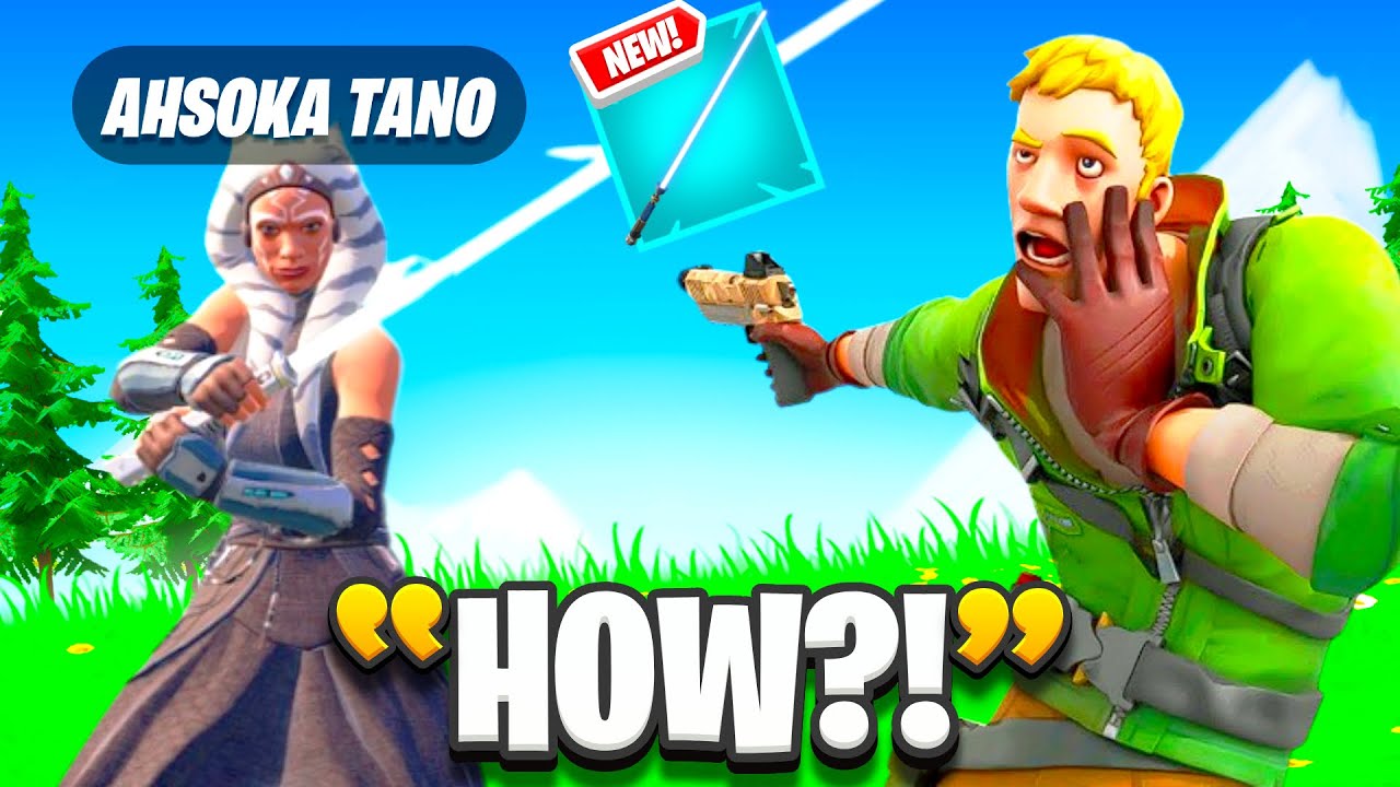 I Pretended To Be BOSS Ahsoka Tano! (Fortnite Star Wars)