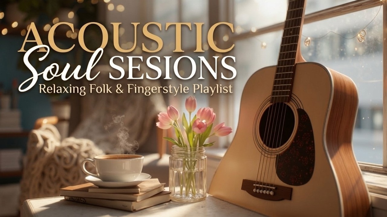 Relaxing Acoustic Guitar Music - Soft Fingerstyle Guitar Instrumental For Study and Focus