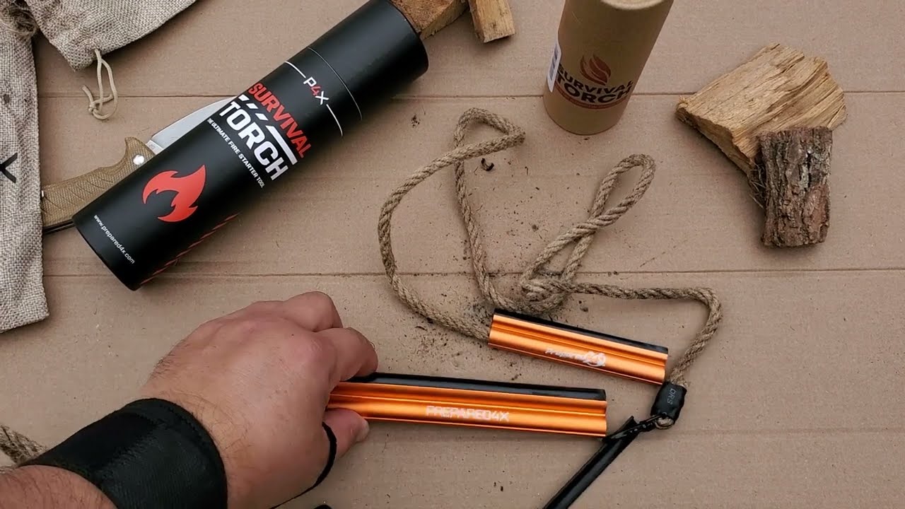 P4X SURVIVAL TORCH FIRE STARTER (