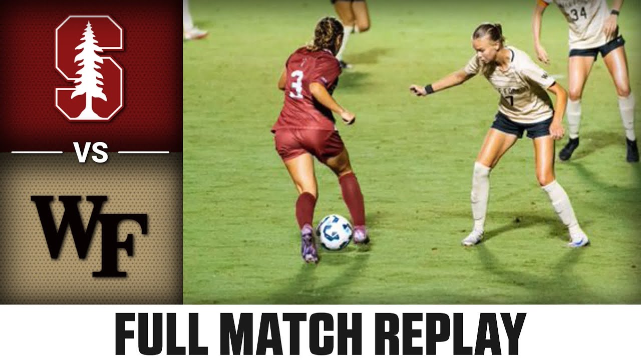 Stanford vs. Wake Forest Full Match Replay | 2024 ACC Women's Soccer