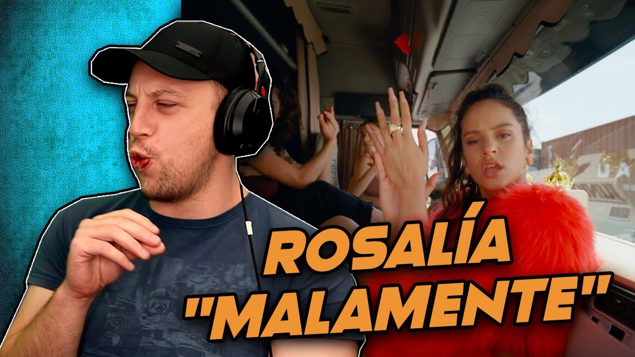 ROSALÍA - MALAMENTE | British guy REACTS to Spanish music!! (reacción inglesa)
