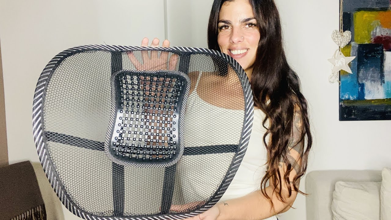 RESPALDO LUMBAR PARA SILLA 🧘‍♂️ Chau al dolor de espalda