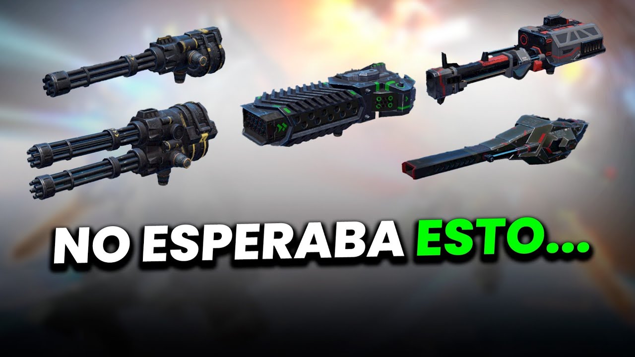 Probamos Hangar con solo ARMAS T1 en Ligas Altas War Robots WR 