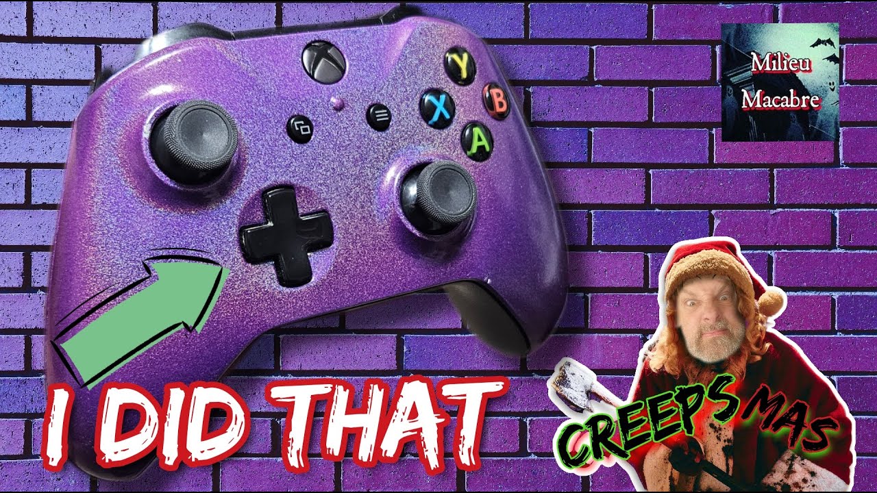 Painting an Xbox One controller, and looking for its battery?