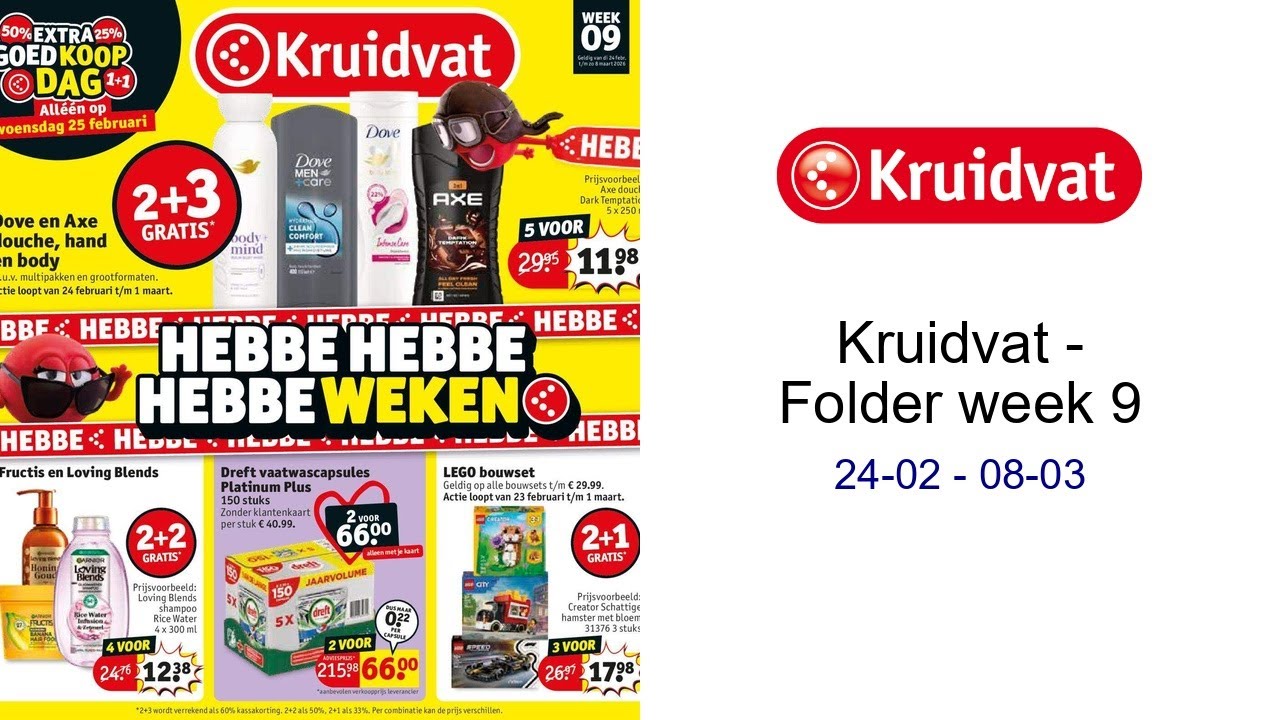 Kruidvat - Folder week 9 24-02 - 08-03
