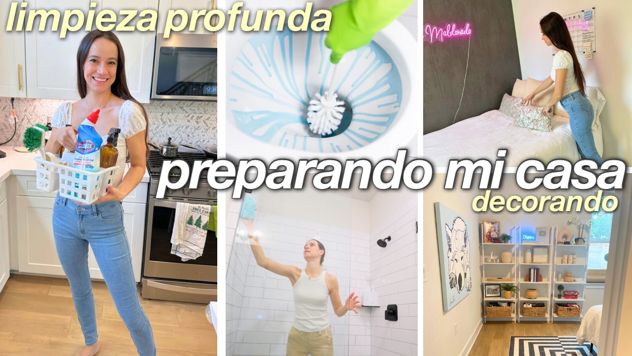 LIMPIO Y DECORO mi casa para mis INVITADOS esta NAVIDAD