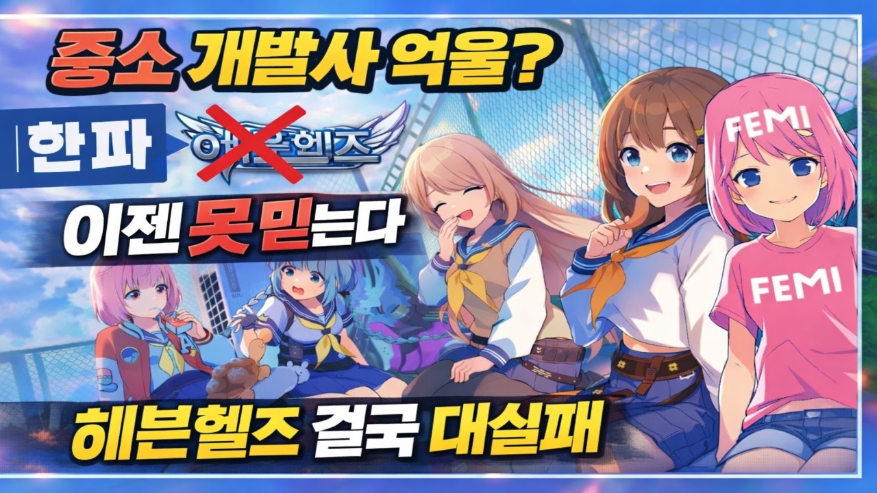 헤븐헬즈 결국 대실패… “중소 개발사라 억울하다?”