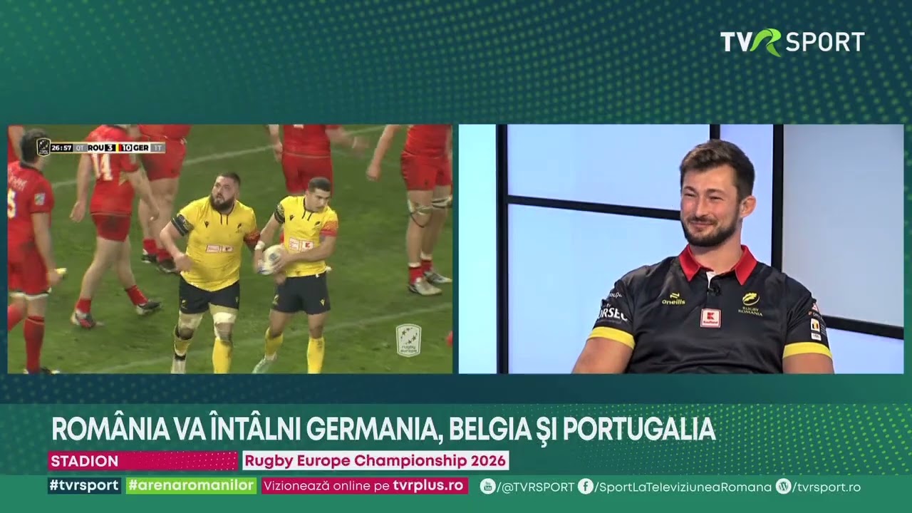 Emisiunea Stadion - nationala de rugby