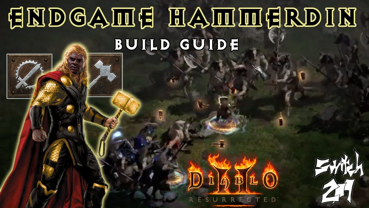 Endgame MF Hammerdin Build Guide: The Reigning King Of Chaos Sanctuary! - Diablo 2 Resurrected