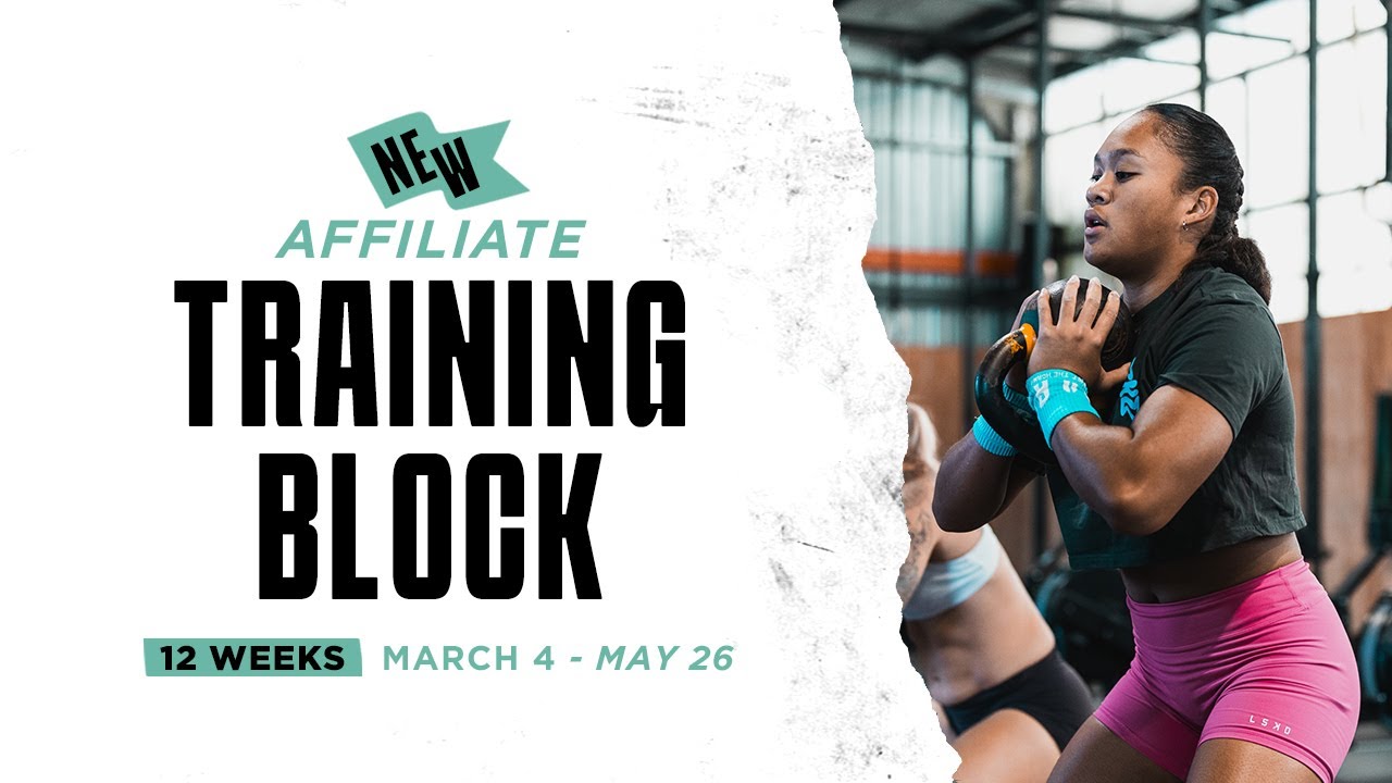 NEW Affiliate Training Cycle | March 4 - May 26 | 64 Training Systems