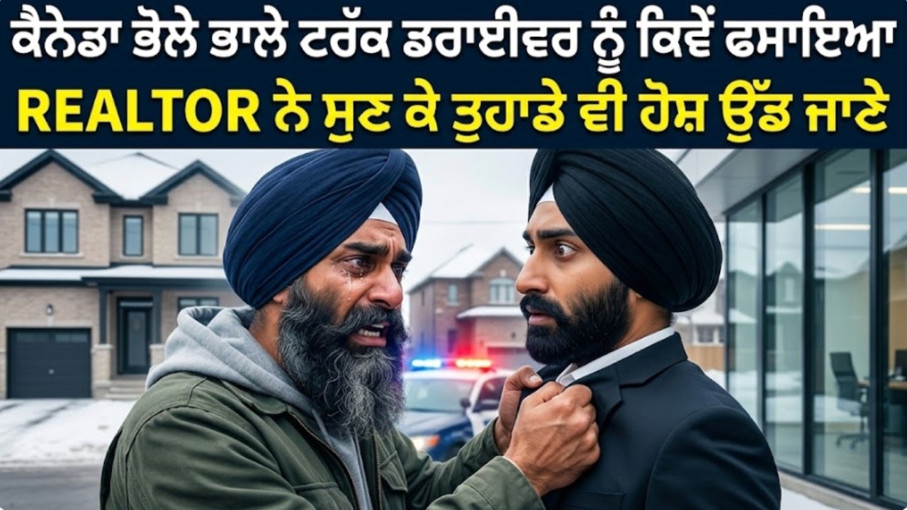 ਬਰੈਂਪਟਨ 'ਚ ਵੱਡੀ ਠੱਗੀ! ਘਰ ਲੈਣ ਦੇ ਚੱਕਰ 'ਚ ਟਰੱਕ ਡਰਾਈਵਰ ਨੂੰ ਸੜਕ 'ਤੇ ਲਿਆਂਦਾ#canadanews