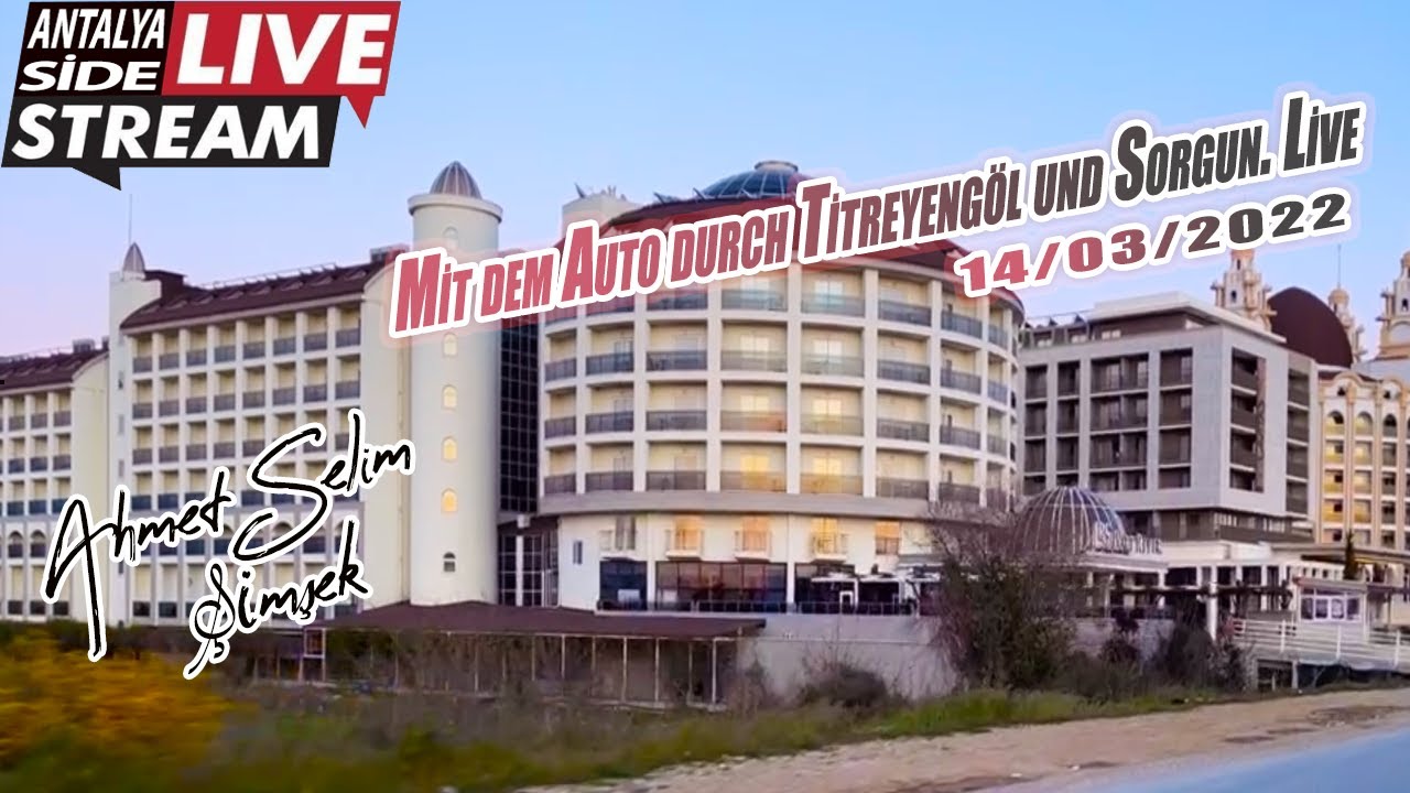 Mit dem Auto durch Titreyengöl und Sorgun. Live