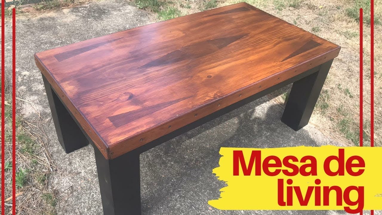 Como hacer mesa ratona casera, estilo industrial. / How to make homemade mouse table, industrial .